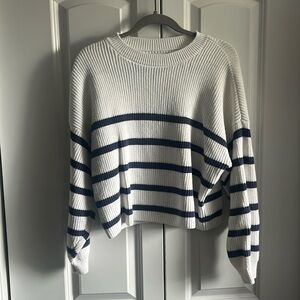 Hollister Women’s Striped Sweater Size M